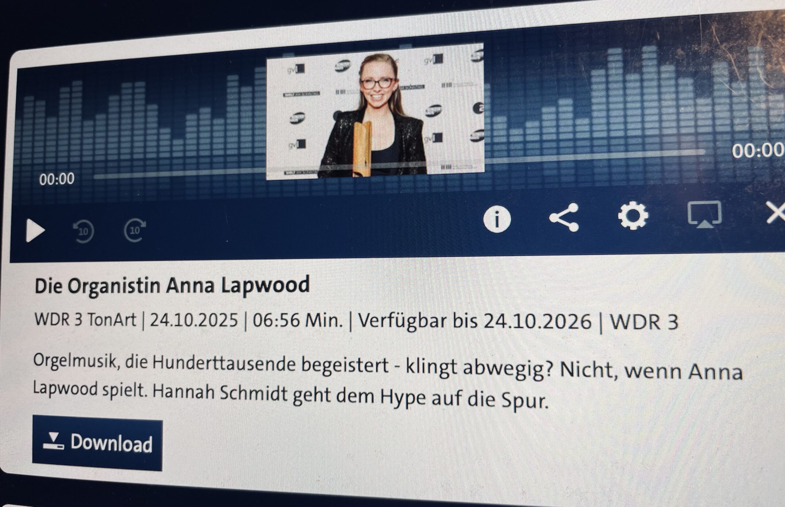 Der Hype um Anna Lapwood erklärt