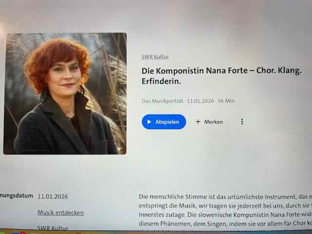 Chor. Klang. Erfinderin.