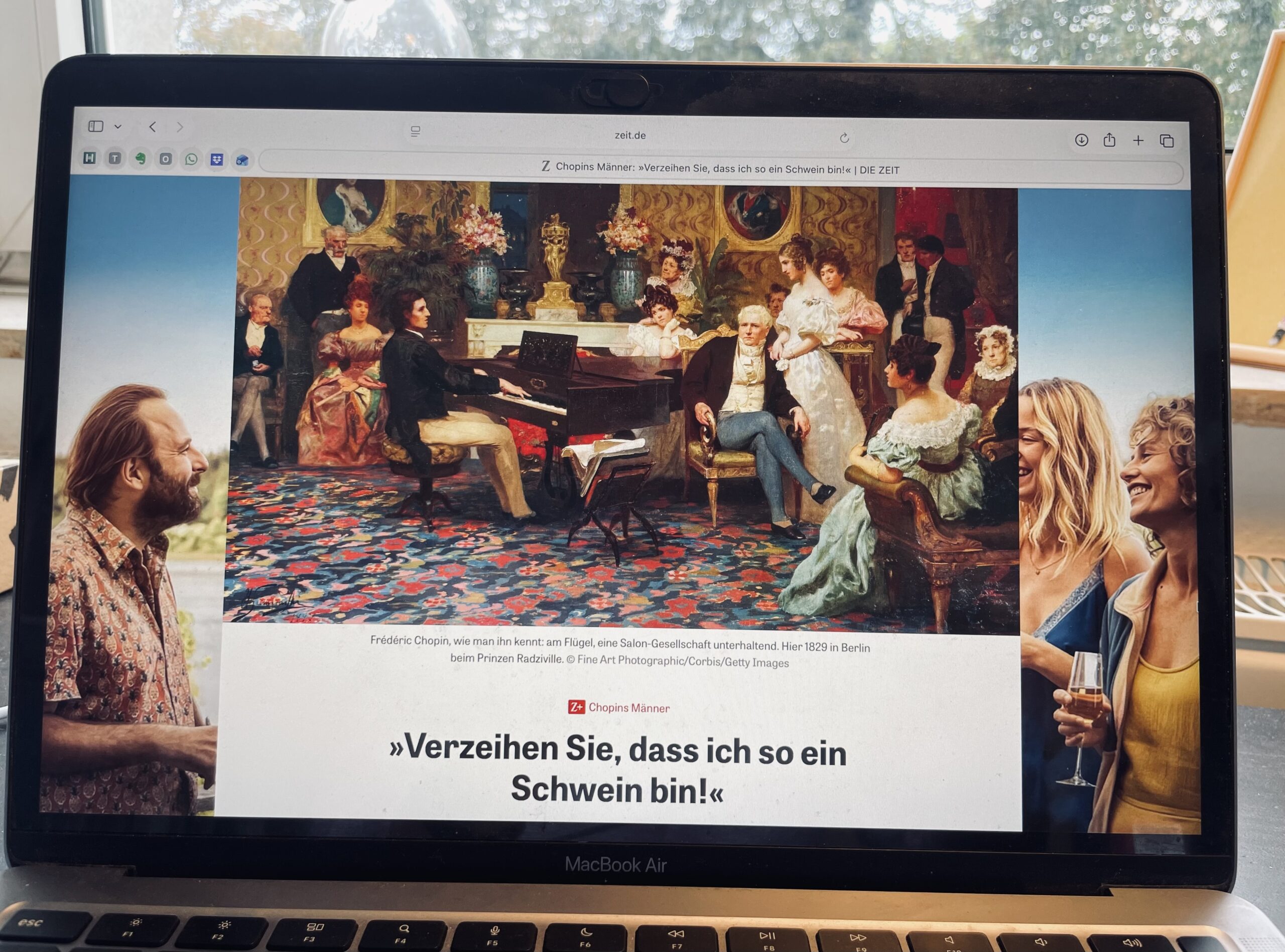 »Verzeihen Sie, dass ich so ein Schwein bin!«